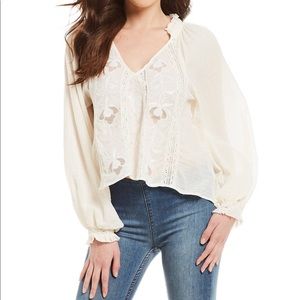 Free People Hi-Low Top